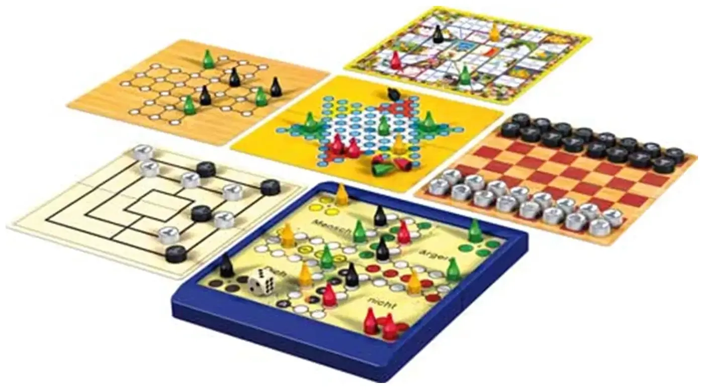 8 Reise-Spiele, magnetisch 