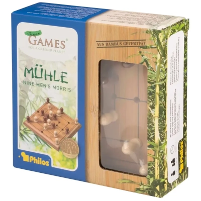 Mini-Spiel - Mühle - Bambus