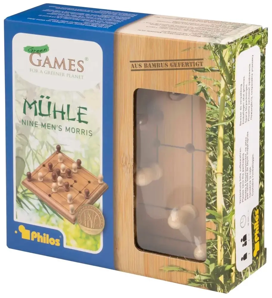 Mini-Spiel - Mühle - Bambus