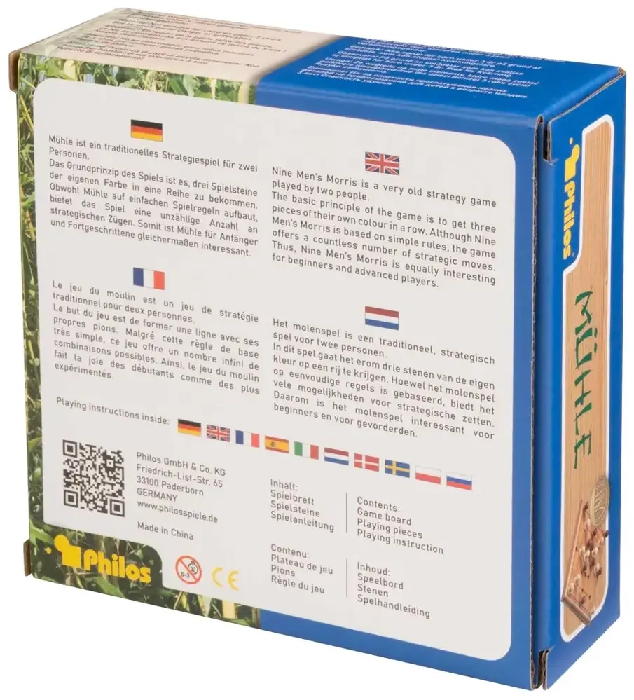 Mini-Spiel - Mühle - Bambus