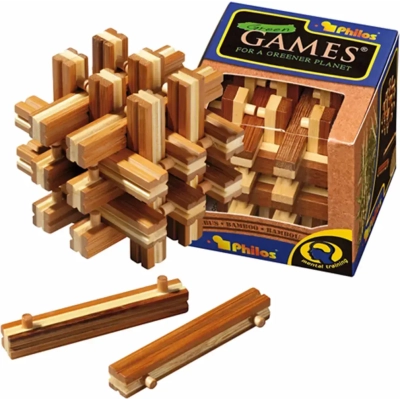 Lock up Puzzle - Bambus