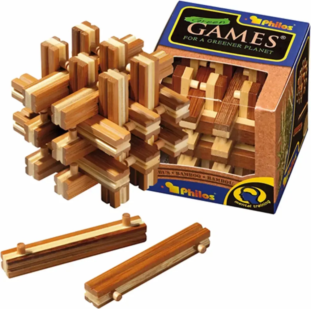 Lock up Puzzle - Bambus
