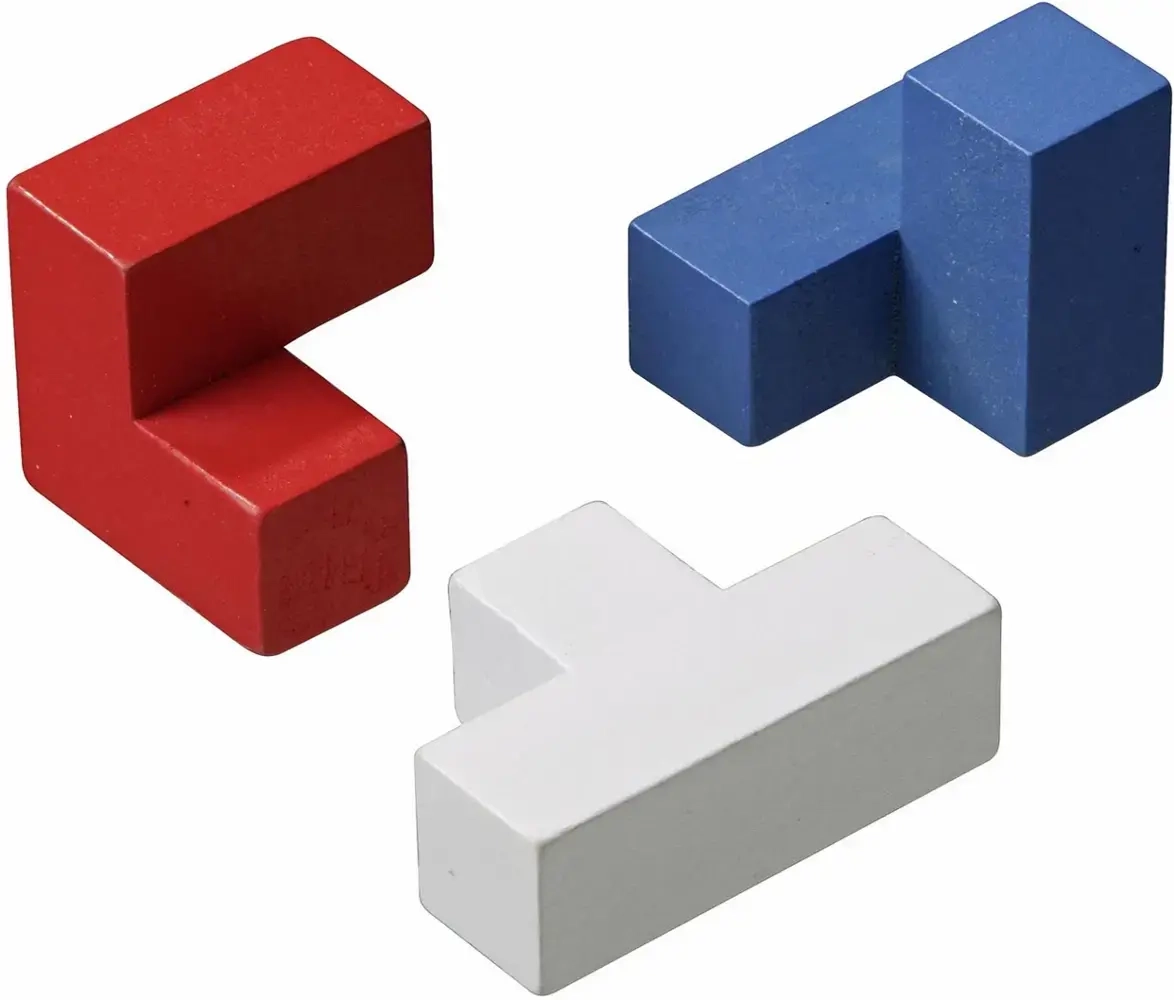 Somawürfel bunt