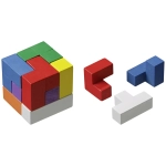 Somawürfel bunt