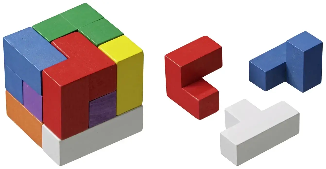 Somawürfel bunt
