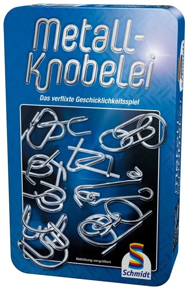 Metall-Knobelei (Metalldose)
