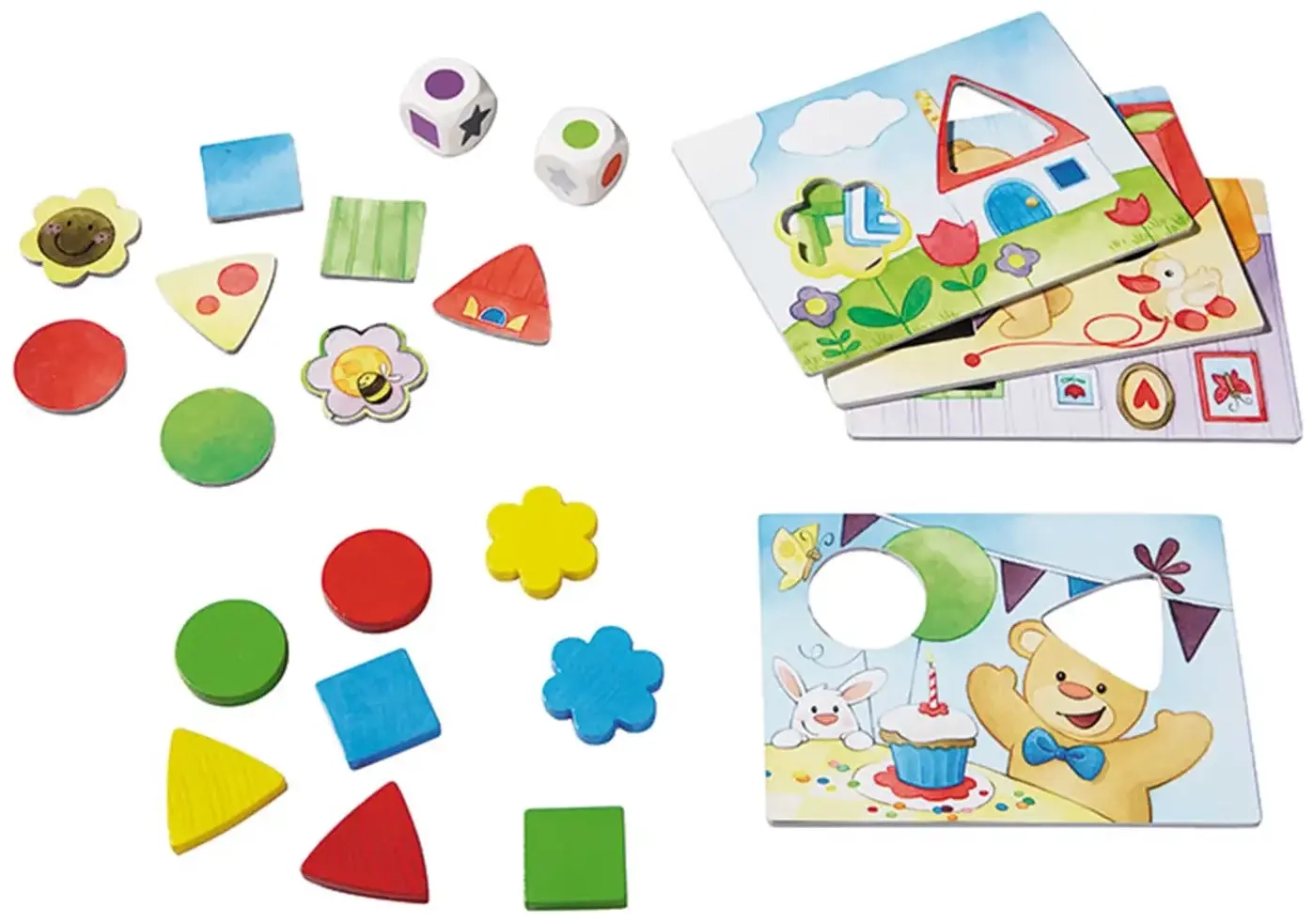 Meine ersten Spiele – Teddys Farben und Formen