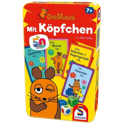 Die Maus, Mit Köpfchen (Metalldose)