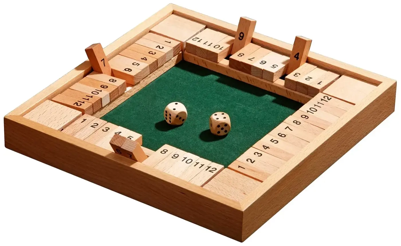 Shut the Box 4er Variante