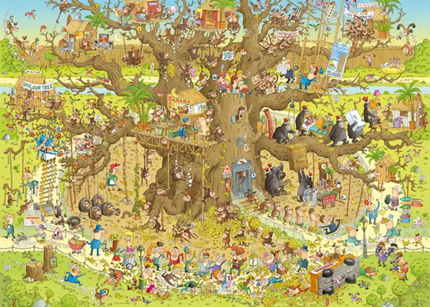 Funky Zoo - Affen - Habitat