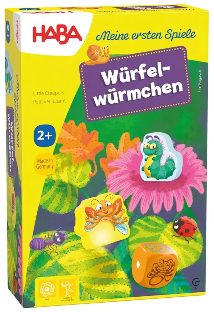 Meine ersten Spiele – Würfelwürmchen