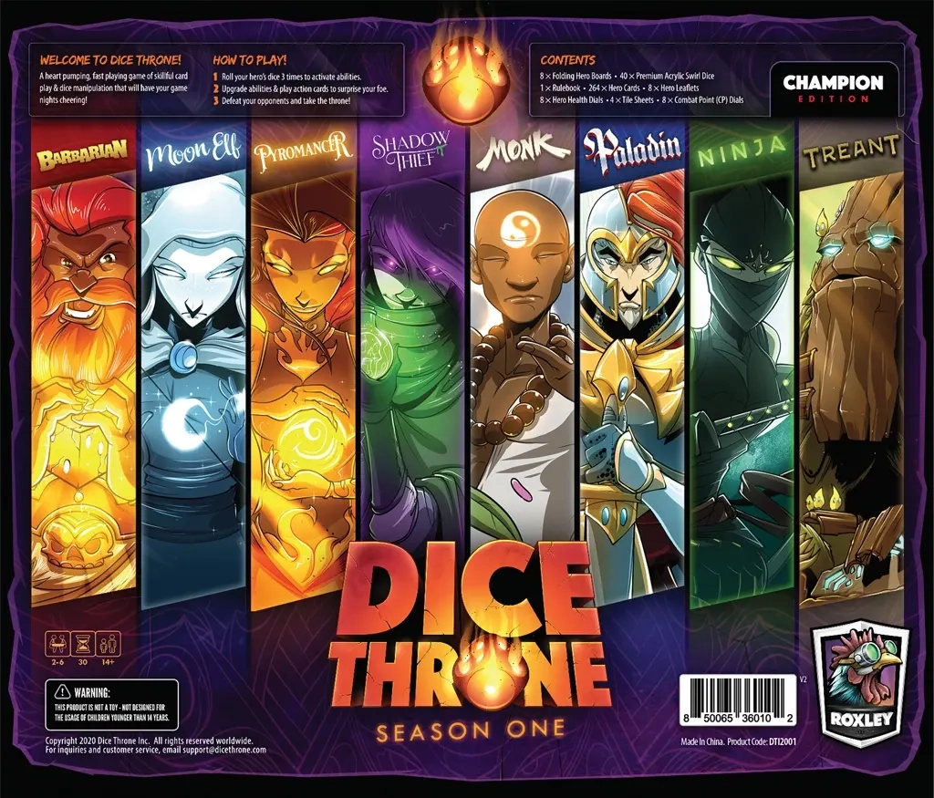 Dice Throne Season 1 Battle Chest - EN