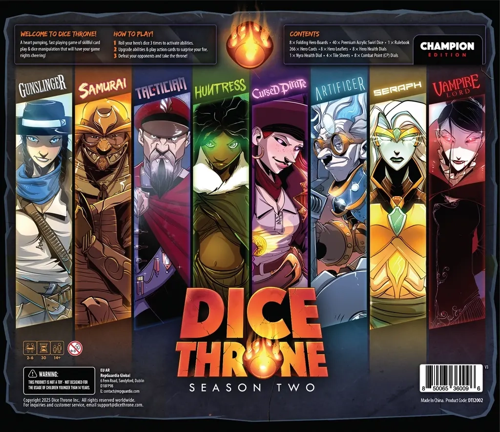 Dice Throne Season 2 Battle Chest - EN