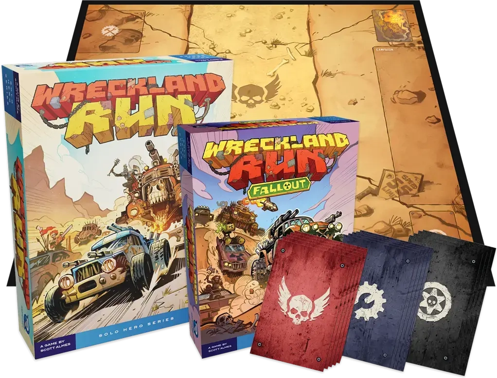 Wreckland Run Kickstarter Bundle Get Wrecked - EN