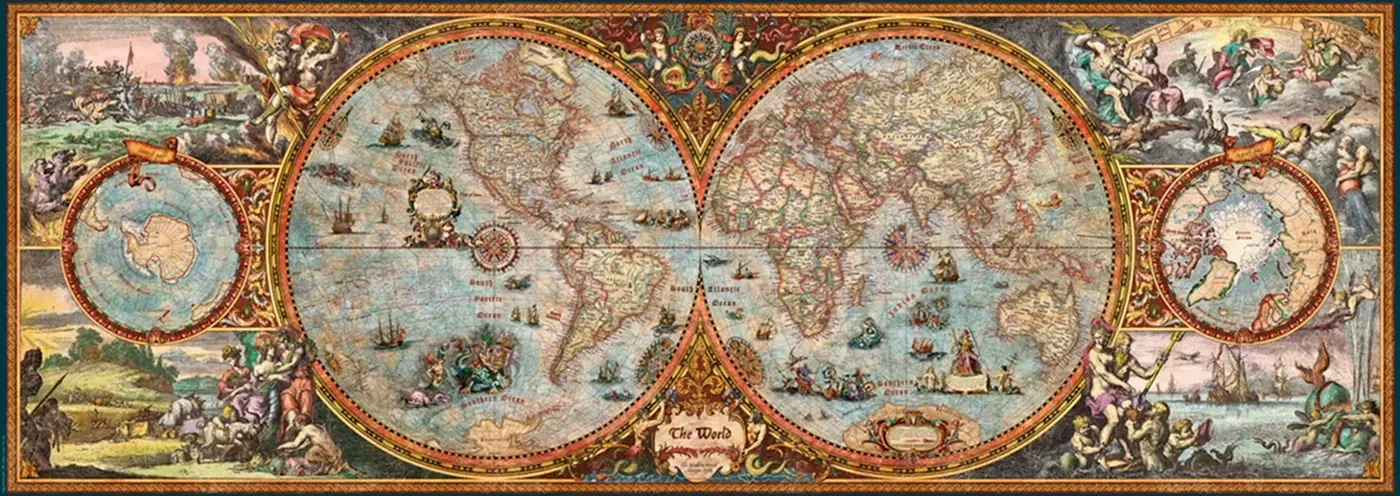 Hemisphere Map