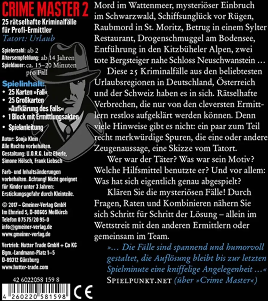 Crime Master 2 - Tatort: Urlaub