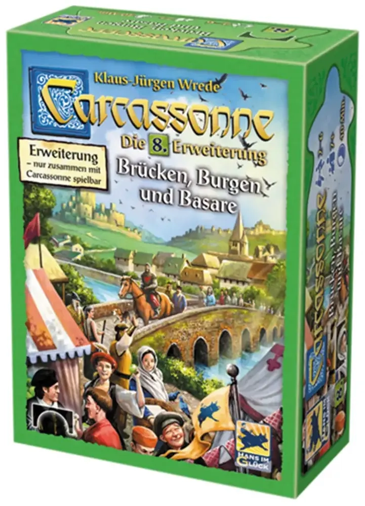 Carcassonne - Brücken, Burgen und Basare (8. Erweiterung)