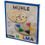Halma-Mühle-Kombination - maxi