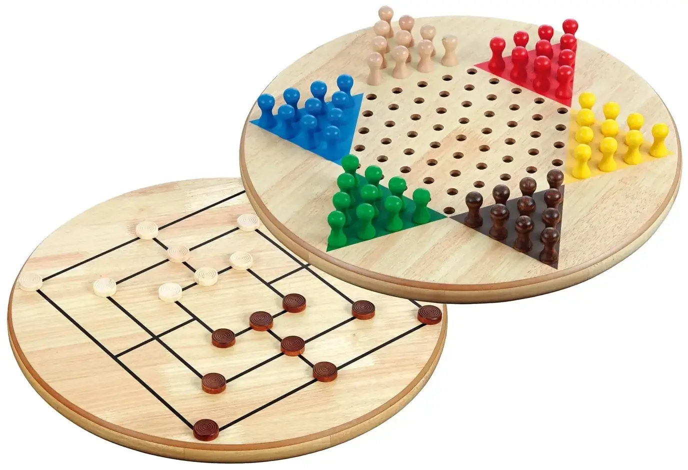 Halma-Mühle-Kombination - maxi