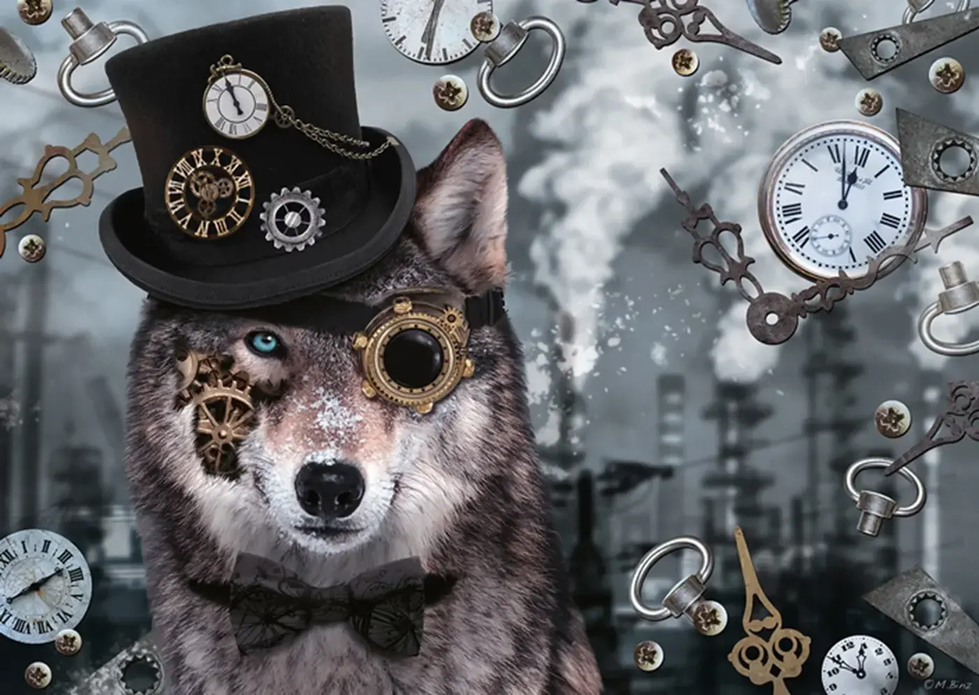 Steampunk Wolf