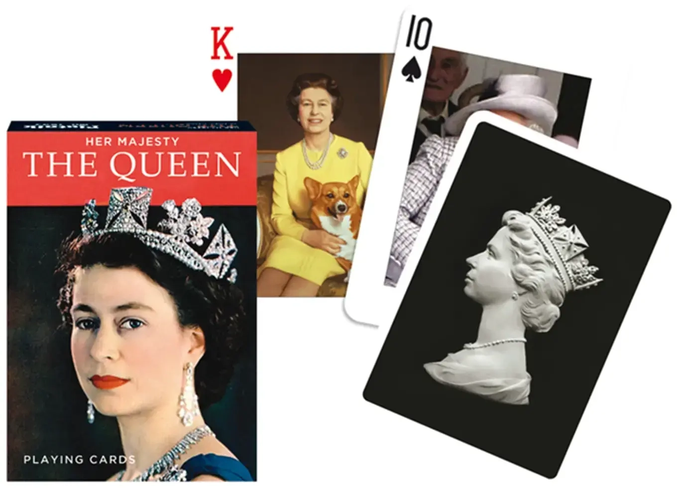 Gedenk-Kartenspiel - Queen Elizabeth II (Collectors Cards)