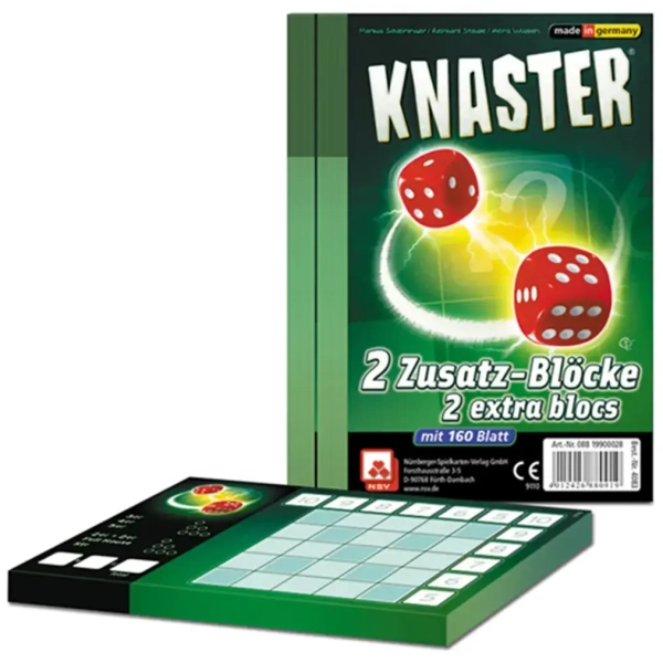 Knaster – Ersatzblöcke (2 Stück)