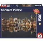 New York Skyline bei Nacht