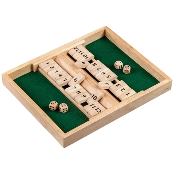 Shut the Box - 12er für 1-2 Personen