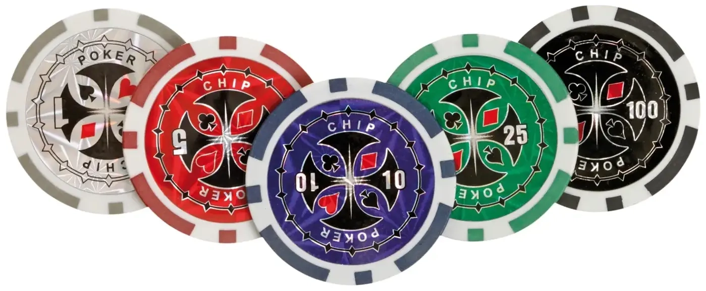 Pokerchips - Aluminiumkoffer