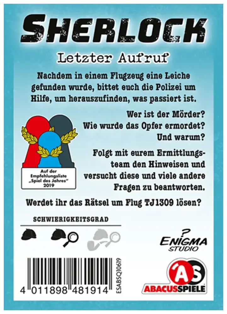 Sherlock – Letzter Aufruf