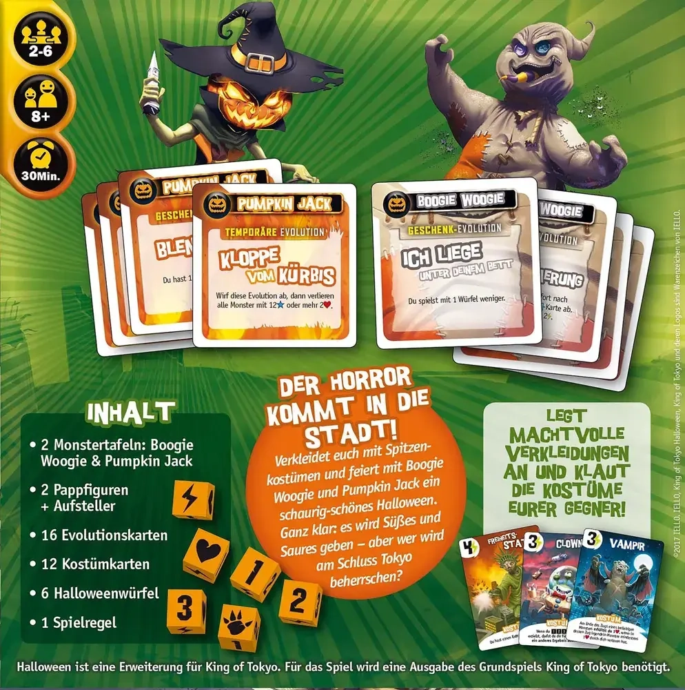 King of Tokyo - Halloween Erweiterung
