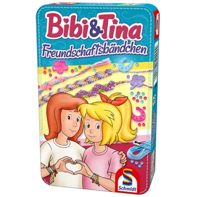 Bibi & Tina, Freundschaftsbändchen (Metalldose)