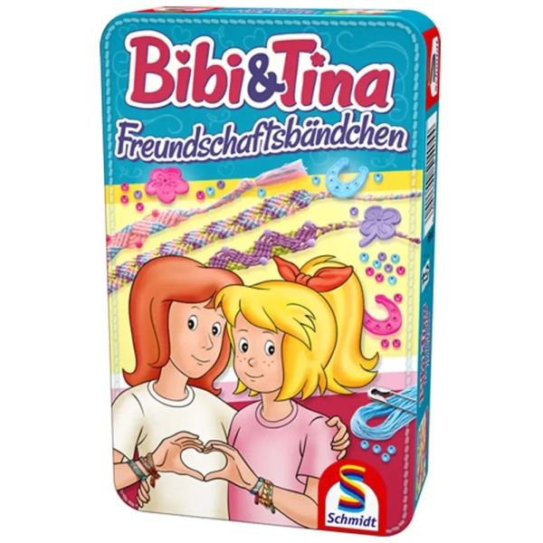 Bibi & Tina, Freundschaftsbändchen (Metalldose)