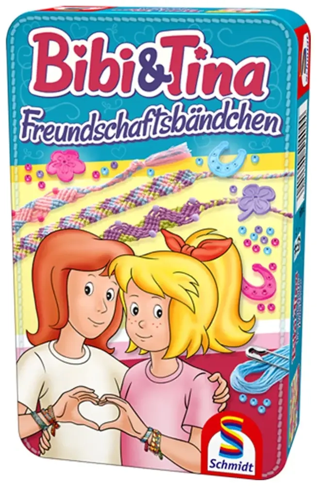 Bibi & Tina, Freundschaftsbändchen (Metalldose)