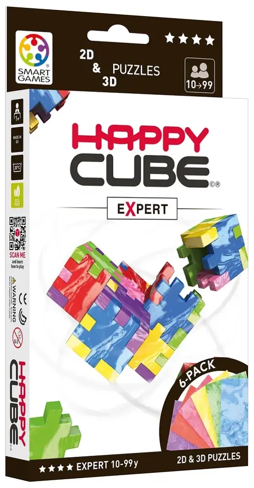 Happy Cube - Expert 6-pack cardboardbox