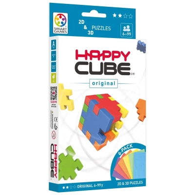 Happy Cube - Original 6-pack cardboardbox