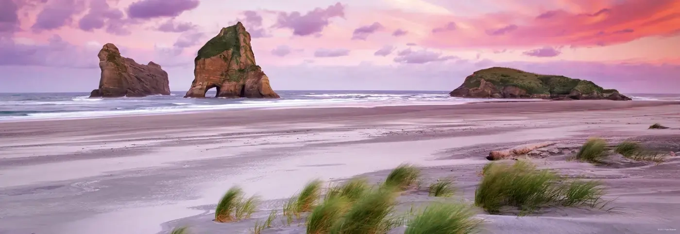 Wharariki Beach - South Island New Zealand
