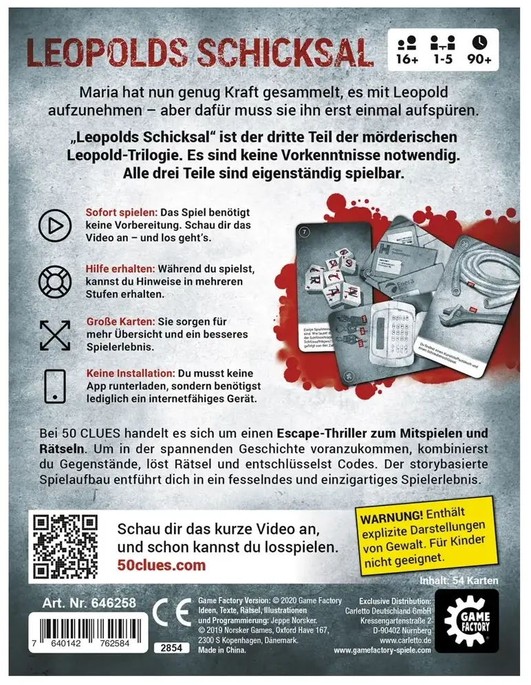 50 Clues - Leopolds Schicksal (Leopold - Teil 3/3)
