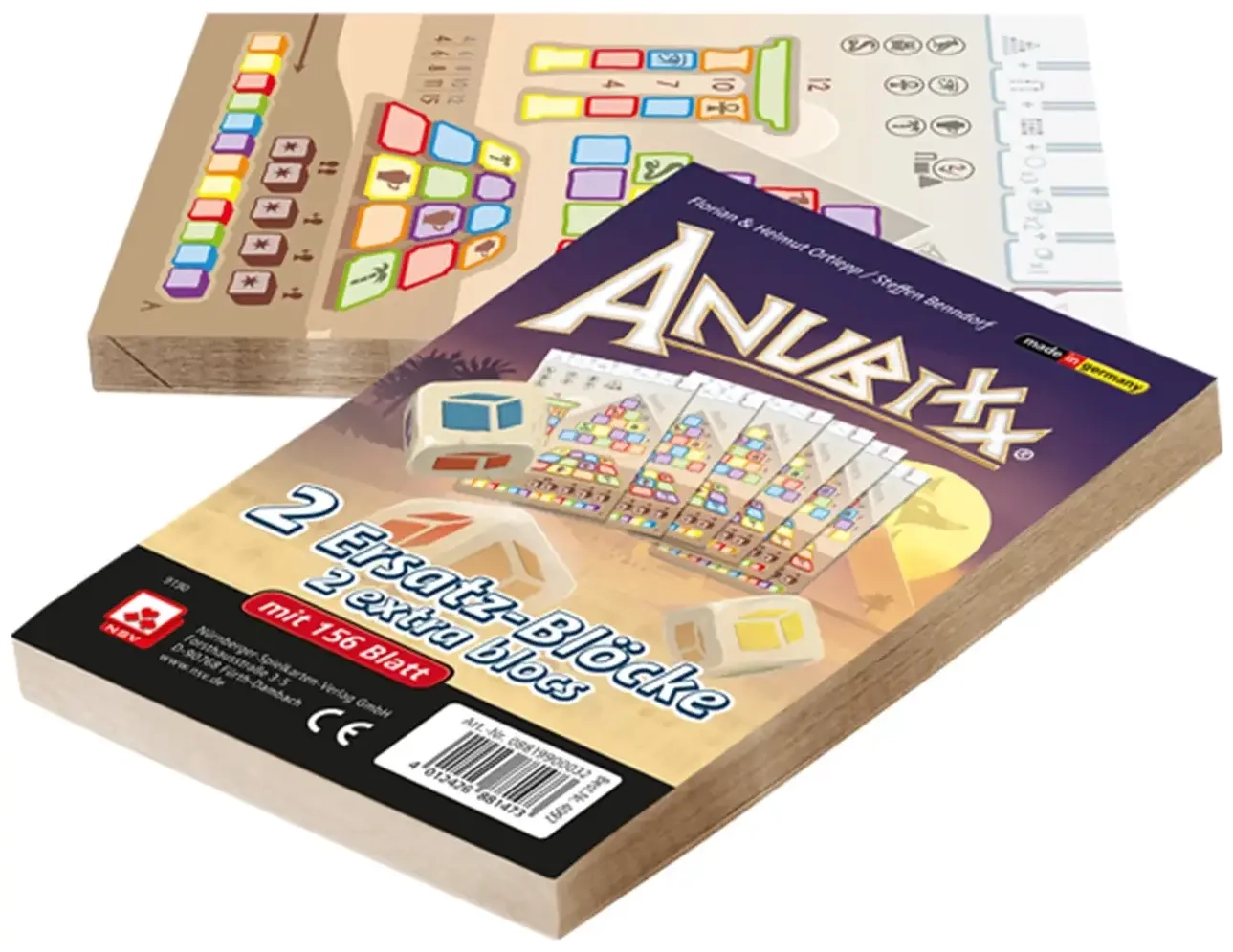 Anubixx - Zusatzblöcke 2x78 Blatt