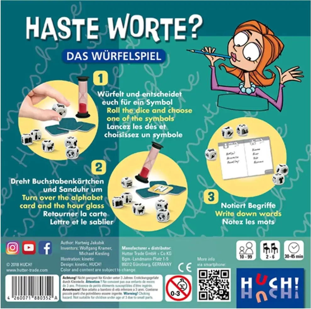 Haste Worte? - Würfelspiel