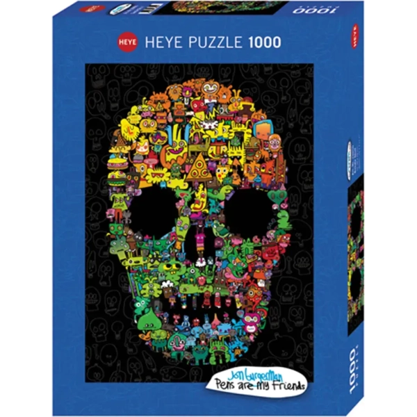 Jon Burgerman - Doodle Skull