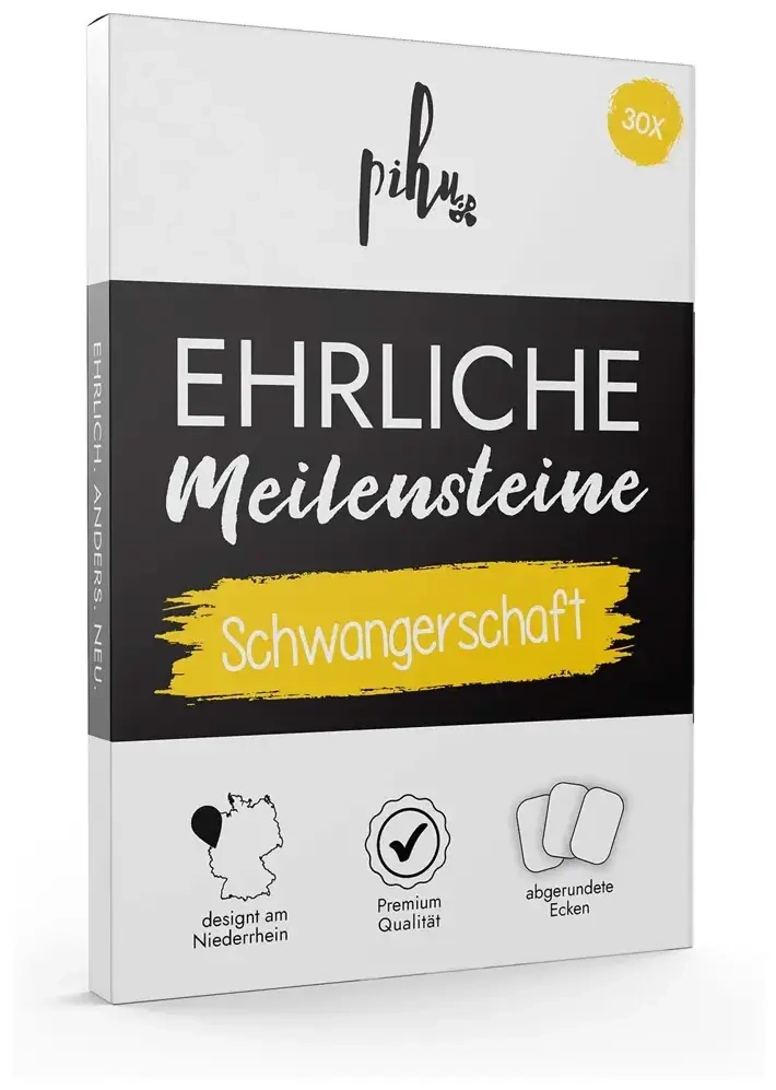Meilensteinkarten Schwangerschaft