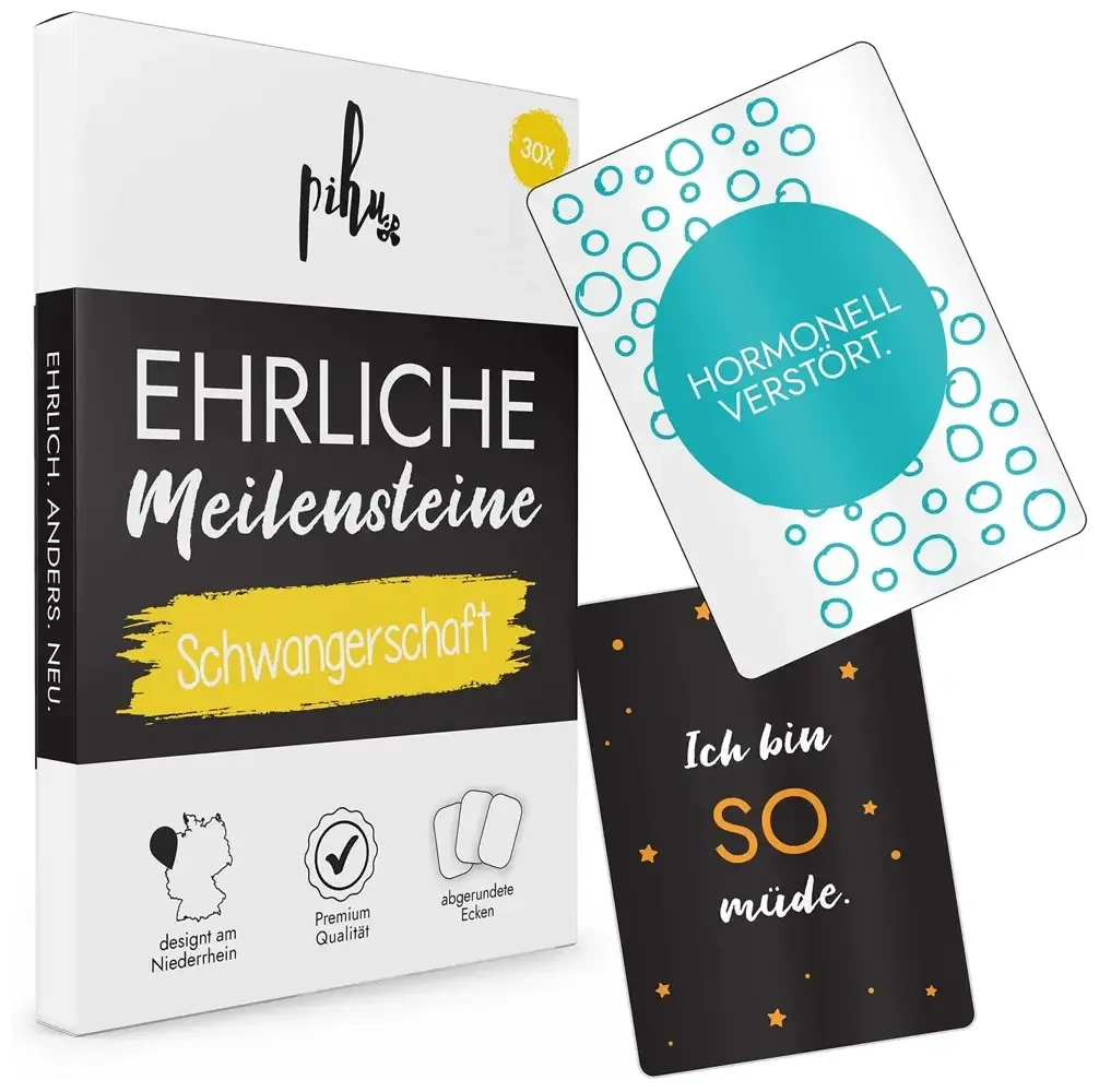Meilensteinkarten Schwangerschaft