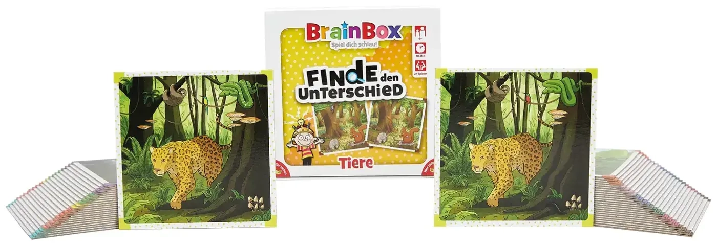 Finde den Unterschied Tiere