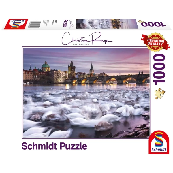 Prag - Schwäne