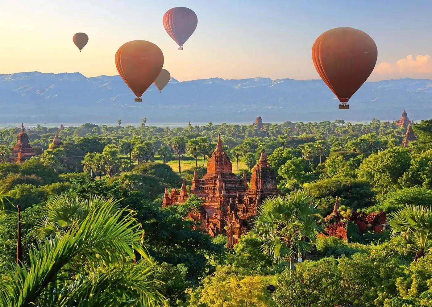 Heissluftballons - Mandalay - Myanmar