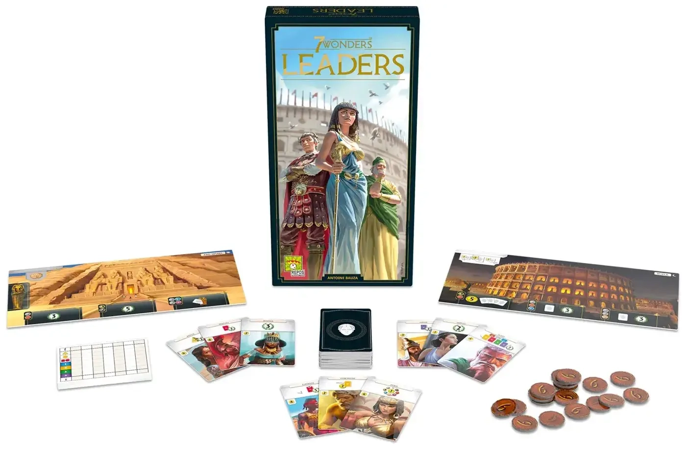 7 Wonders - Leaders Erweiterung