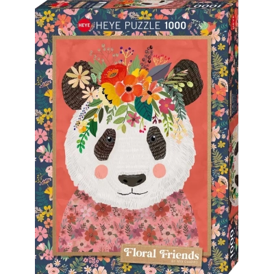 Cuddly Panda - Floral Friends