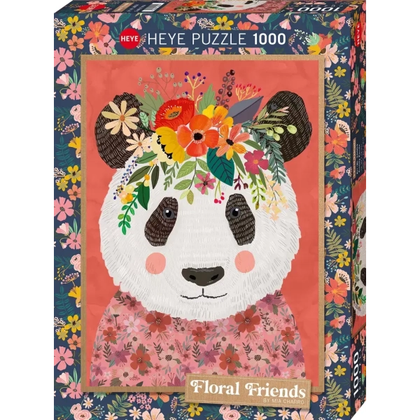 Cuddly Panda - Floral Friends
