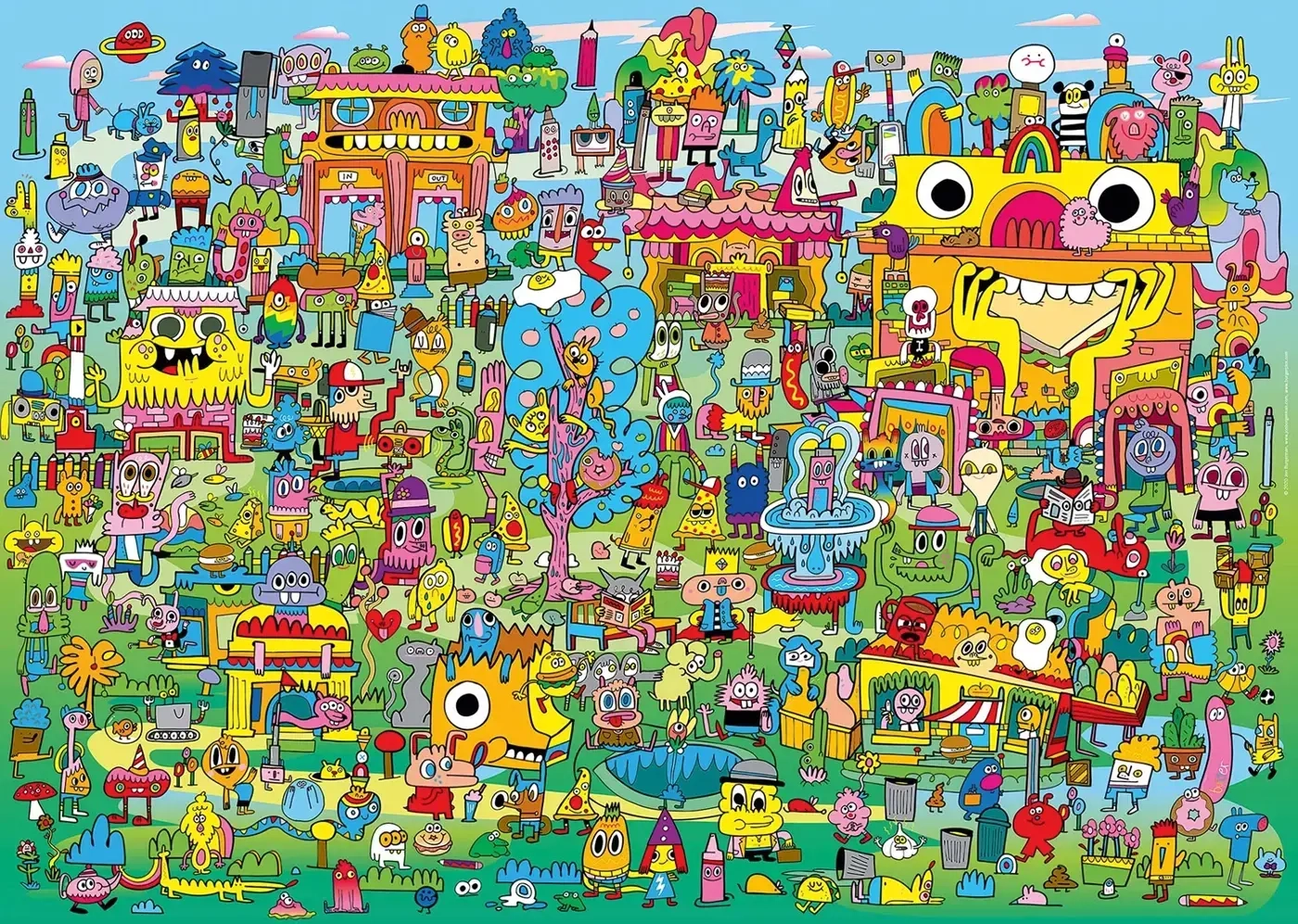 Doodle Village - Pens are my Friends